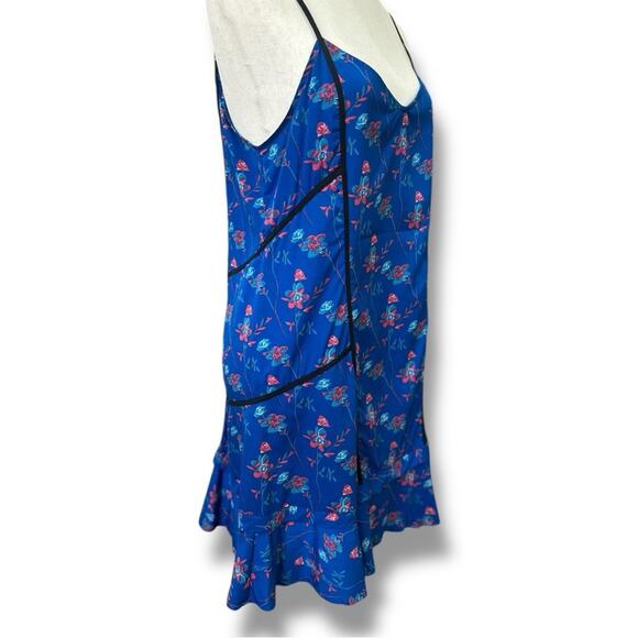 Thakoon x RTR - NWT Blue Floral Shift Dress - Size 10 - Picture 11 of 11